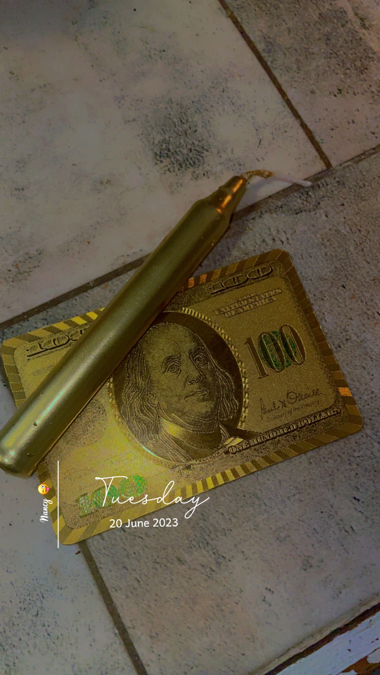 Golden Dressed Candles for business success ,clear obstacles& bring more money