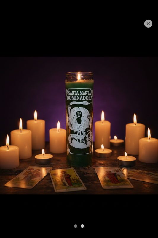 Santa martha dominating candle