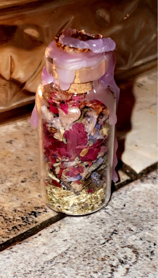 Mini Follow Me boy Spell in a jar
