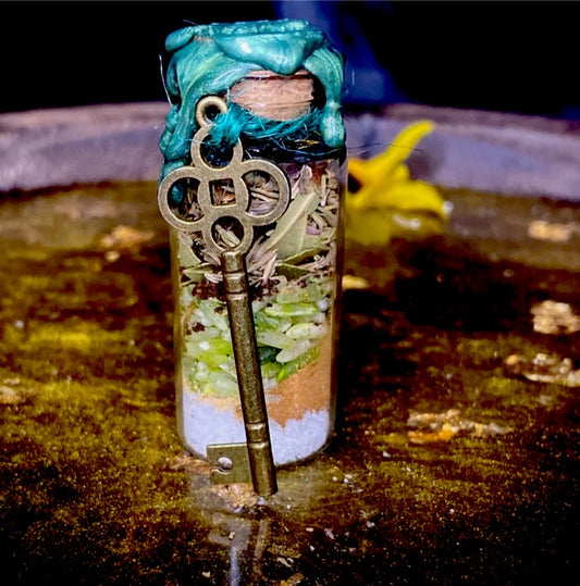 Road Opener Spell Jar/Abre Caminos